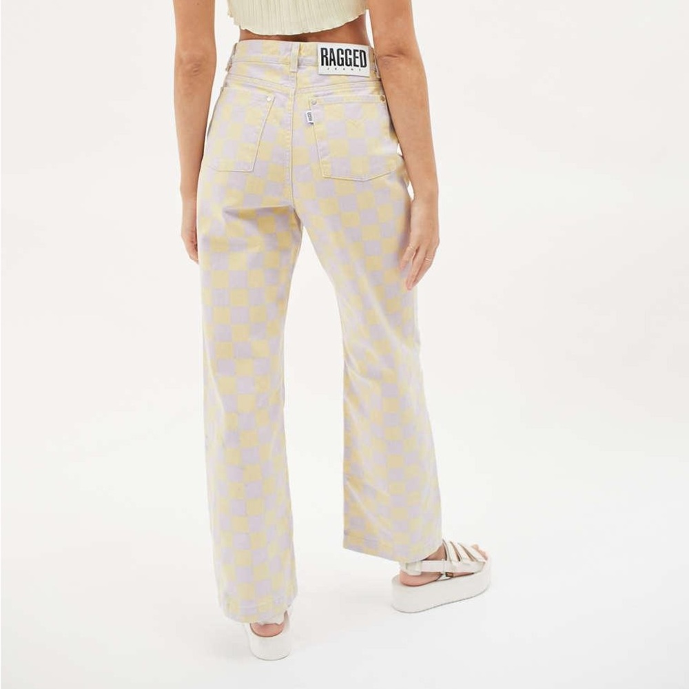 RAGGED Checkered Women’s Jeans